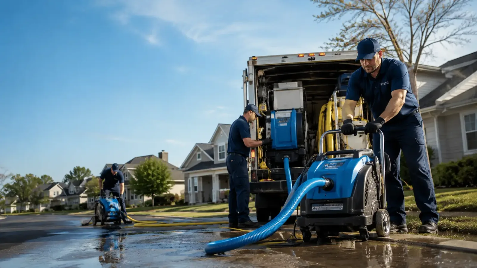 Flood Damage Cleanup in Cookville, TX